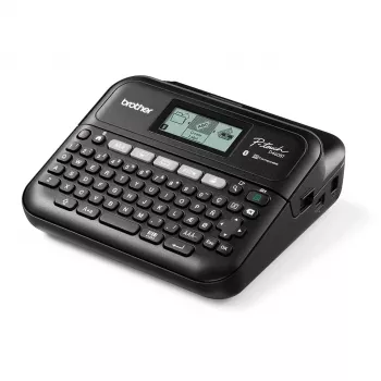 Etikečių spausdintuvas Brother PT-D460BTVP terminis perkėlimas 180×180 DPI 30 mm/s laidinis ir Bluetooth QWERTY TZe juosta