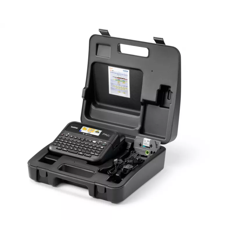 Brother PT-D610BT – Monochrominis terminis etikečių spausdintuvas, juodas