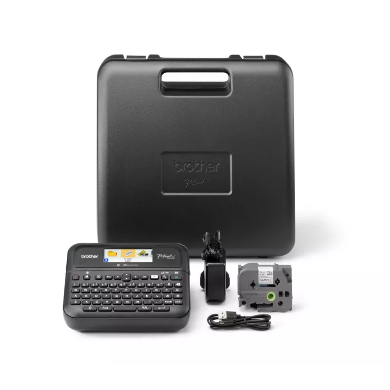 Brother PT-D610BT – Monochrominis terminis etikečių spausdintuvas, juodas