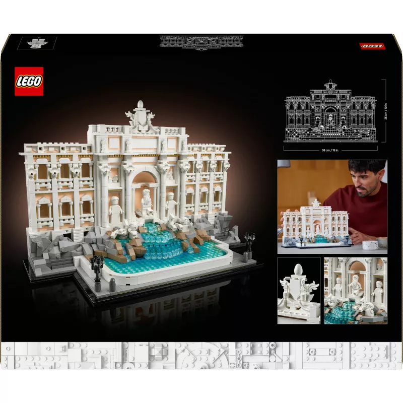 LEGO ARCHITECTURE 21062 Trevi fontanas