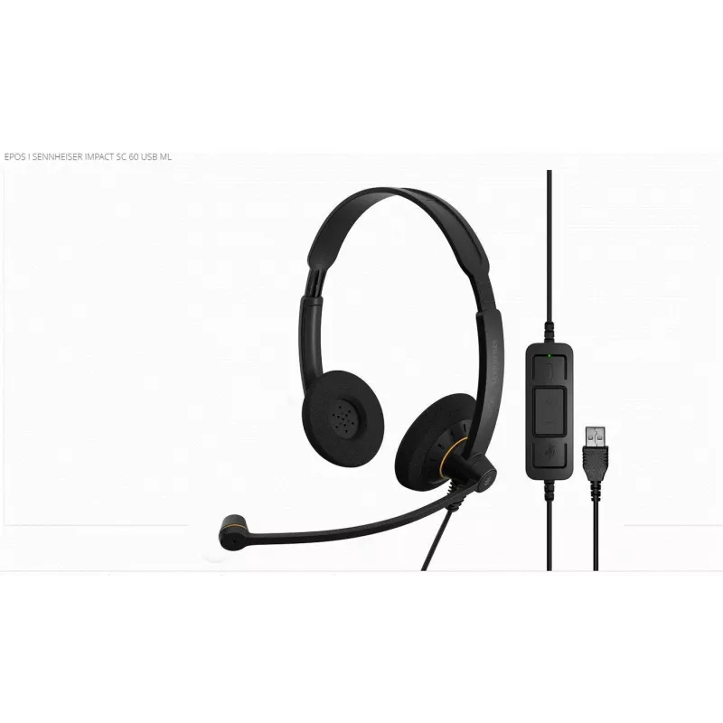Ausinės EPOS IMPACT SC 60 USB ML