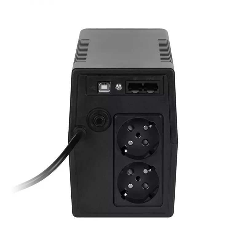 Rebel Nanopower Plus 850 UPS | Nepertraukiamo maitinimo šaltinis | Off-line | Sinusoida | 850VA | 480W | LCD | USB