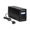 Rebel Nanopower Plus 1000 UPS | Nepertraukiamo maitinimo šaltinis | Off-line | Grynoji sinusoidė | 1000VA | 600W | LCD | USB