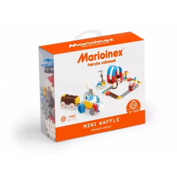 Konstruktorius Marioinex 902820 — 140 mini vaflinių kaladėlių rinkinys berniukams