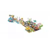 Konstrukcinis rinkinys Marioinex Blocks Waffle mini Food Truck 904244 spalvotas statybos rinkinys