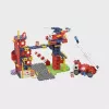 Konstrukcinis rinkinys Marioinex Waffle Blocks Gaisrinė 280 dalių, modelis 906279