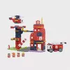 Konstrukcinis rinkinys Marioinex Waffle Blocks Gaisrinė 280 dalių, modelis 906279
