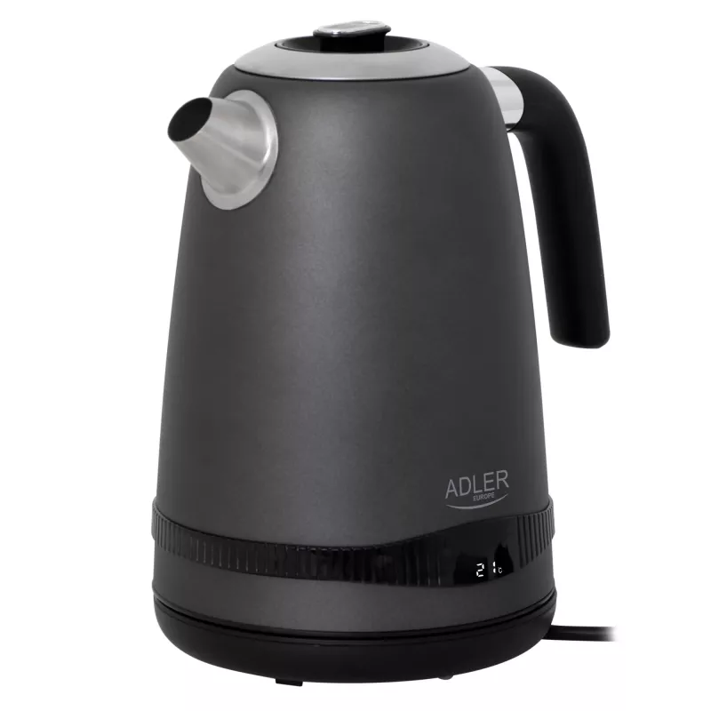 Adler virdulys AD 1295g SS – 2200 W, 1,7 l, nerūdijantis plienas, pilka spalva