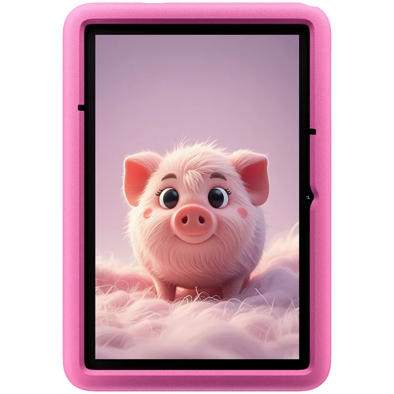 Blackview Tab A6 Kids planšetė, 10,1 colio 800*1280 HD+ IPS, A523 Octa-core 1,8 GHz, 4GB + 128GB, 5100 mAh, WiFi, 5MP priekinė / 8MP galinė kamera, Android 14, rožinė