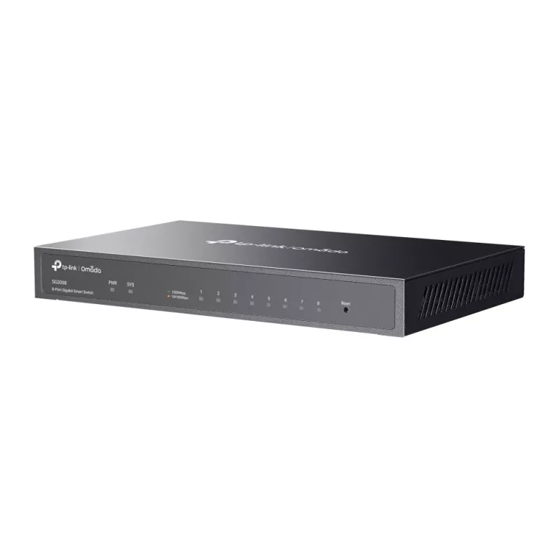 TP-Link JetStream 8 prievadų Gigabit Smart Switch