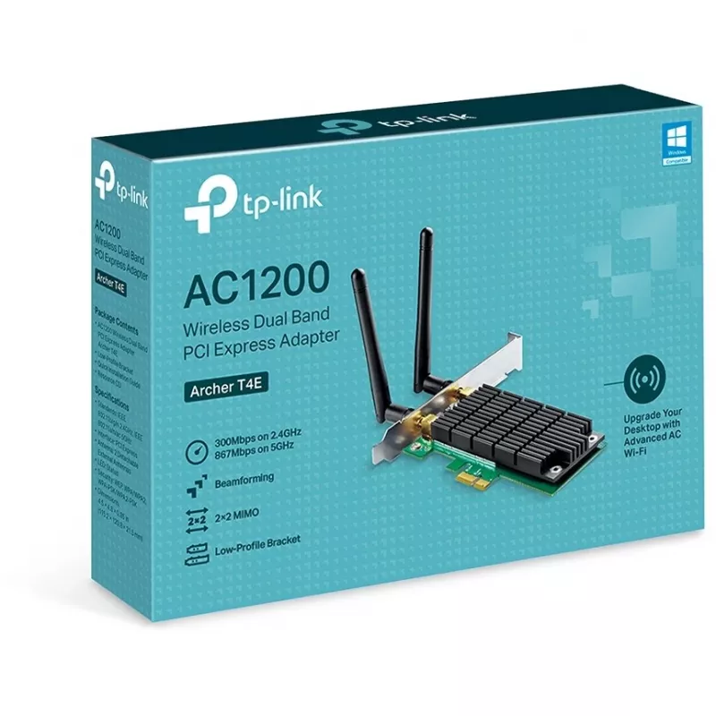 TP-Link AC1200 belaidis dviejų juostų PCI Express WiFi adapteris