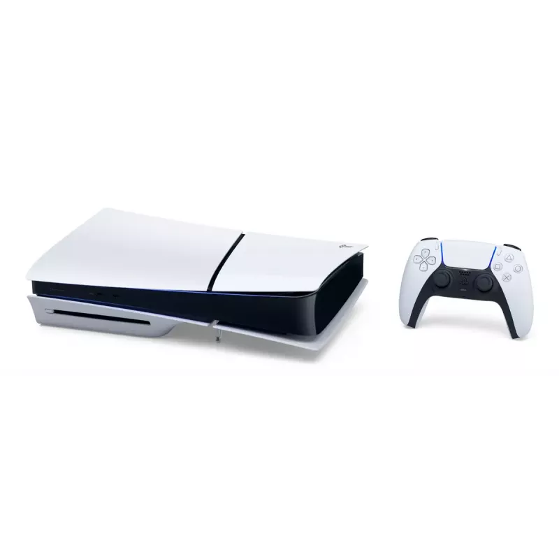 Žaidimų konsolė Sony PlayStation 5 Slim – 1 TB SSD, AMD Ryzen Zen 2 8 branduolių 3,5 GHz, AMD RDNA 2 10,3 TFLOPS, 8K HDR, VR paruošta, Bluetooth 5.1, Wi‑Fi, Gigabit Ethernet