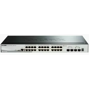 D-Link DGS-1510 valdomas L3 Gigabit Ethernet (10/100/1000) juodas