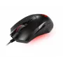 MSI Clutch GM08 žaidimų pelė, USB 2.0, juoda