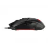MSI Clutch GM08 žaidimų pelė, USB 2.0, juoda