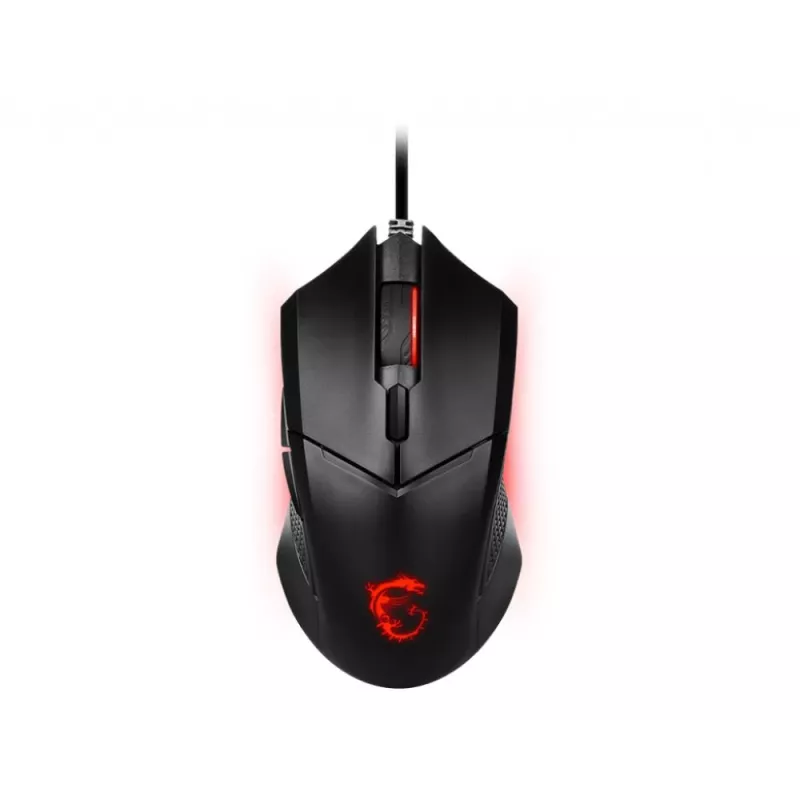 MSI Clutch GM08 žaidimų pelė, USB 2.0, juoda