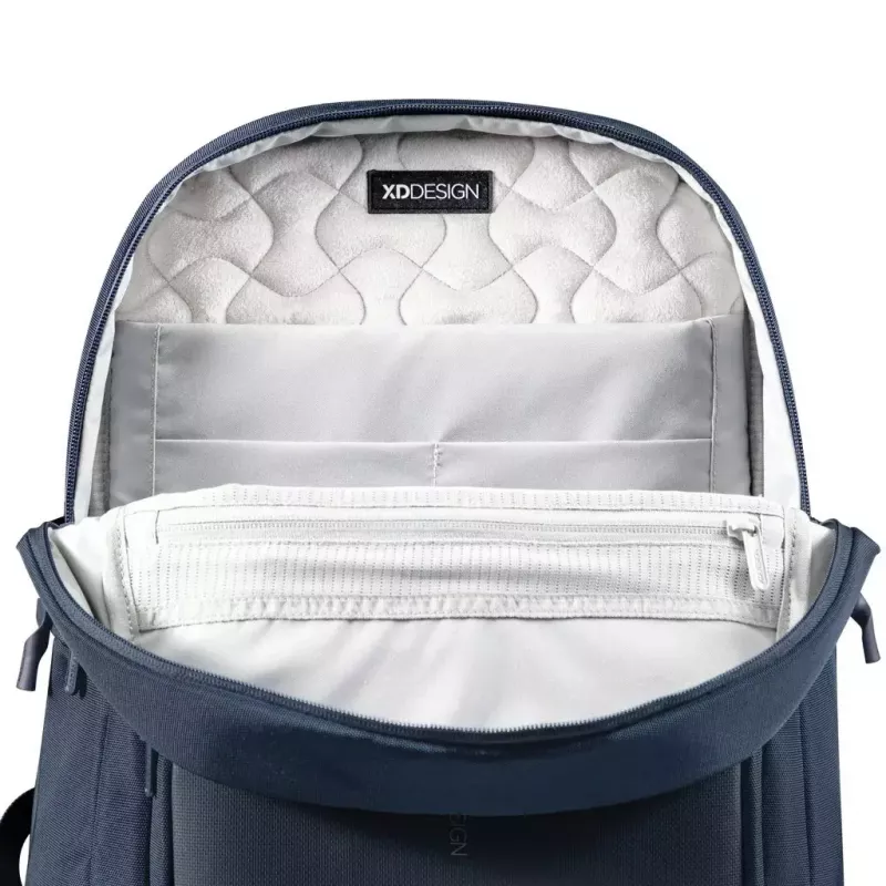 Kuprinė XDDESIGN Soft Daypack P705.985 Navy – lengva, atspari vandeniui dieninė kuprinė