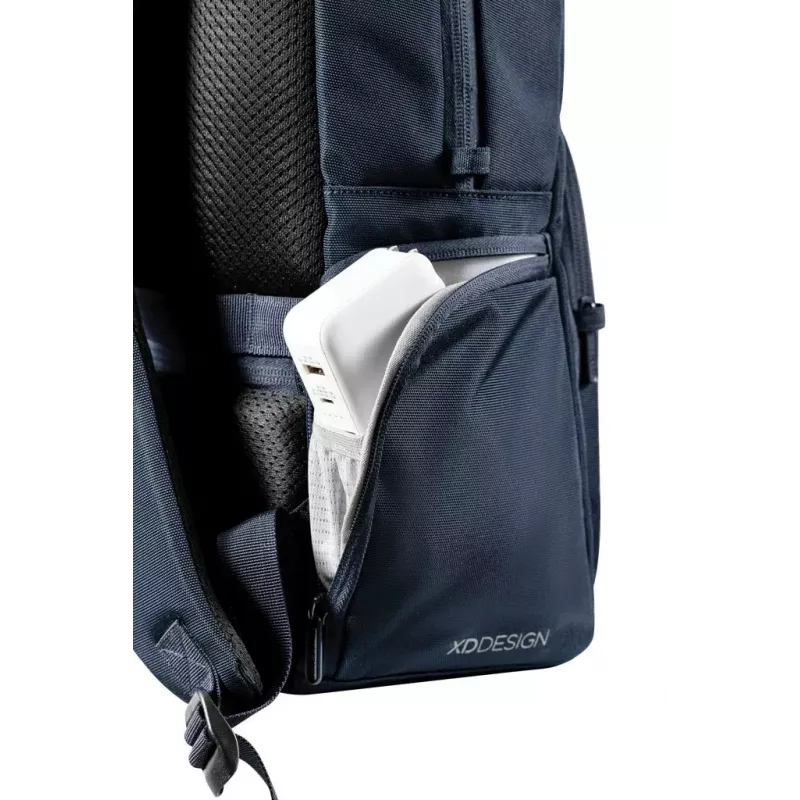 Kuprinė XDDESIGN Soft Daypack P705.985 Navy – lengva, atspari vandeniui dieninė kuprinė