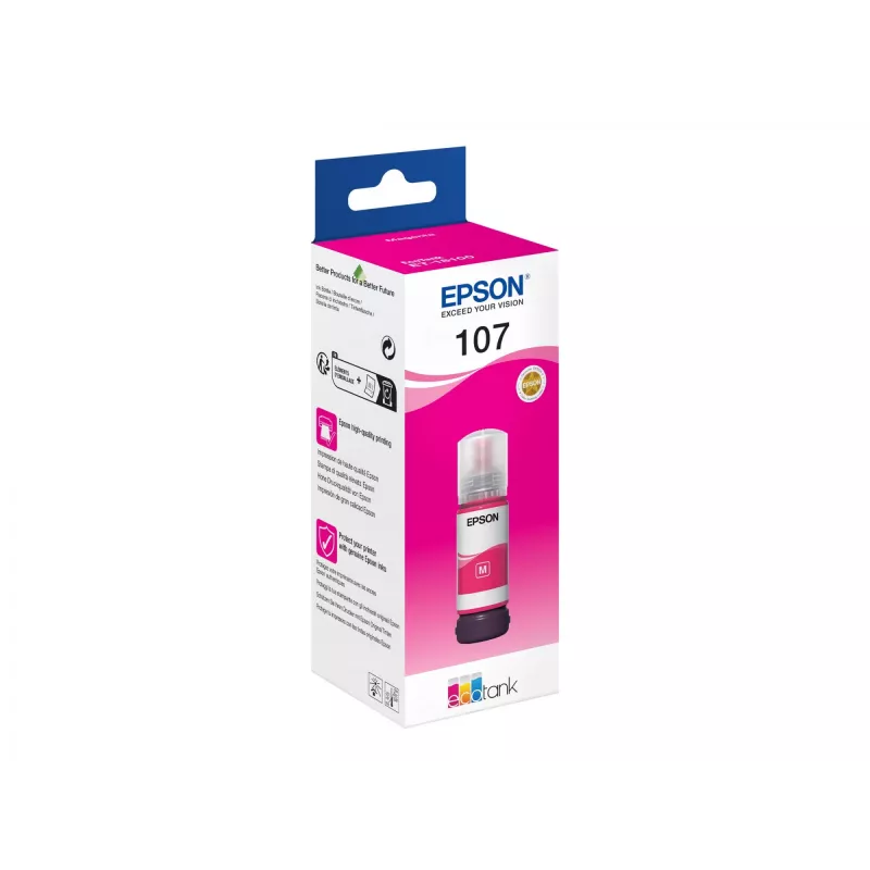 Rašalo buteliukas EPSON 108 EcoTank purpurinis