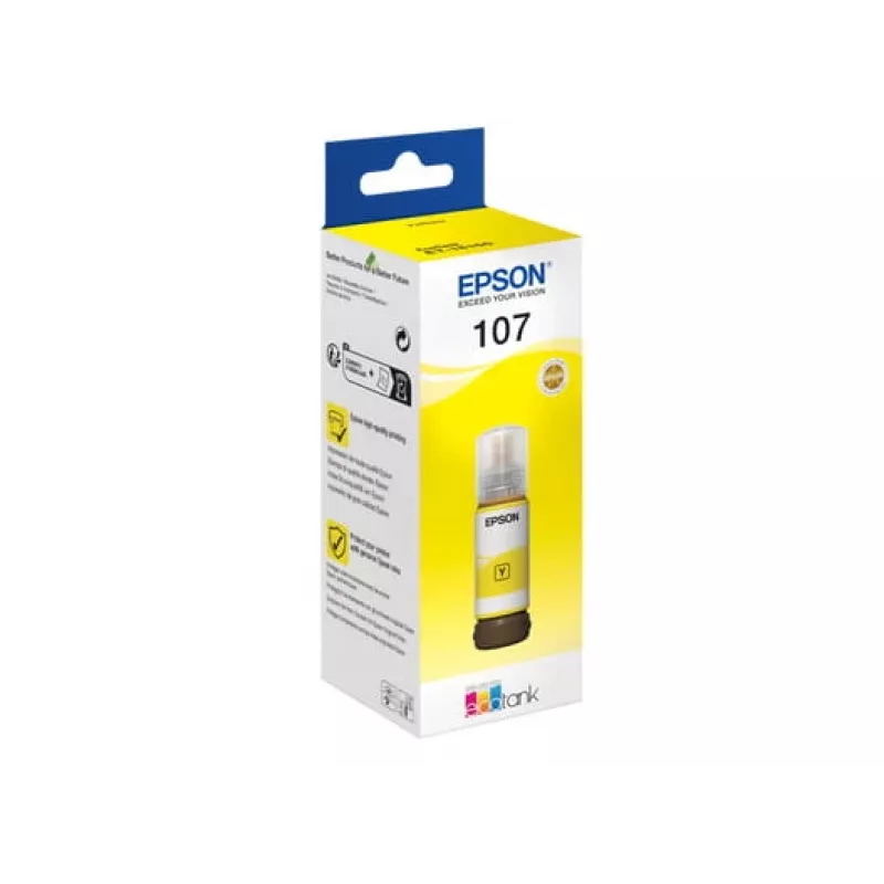 EPSON 108 EcoTank geltonas rašalo buteliukas
