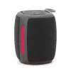 Nešiojamas garsiakalbis Gembird SPK-BT-LED-03-BK Juodas