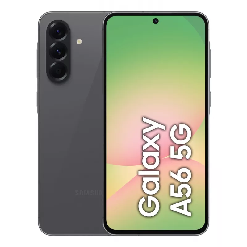Samsung Galaxy A56 17 cm (6.7 inch) Dual SIM Android 15 5G USB Type-C 8 GB 128 GB 5000 mAh Graphite