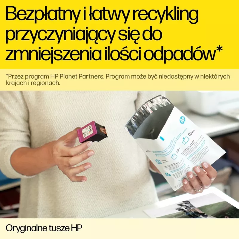 HP 62 Originalinė trijų spalvų kasetė