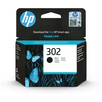 HP 302 Original juoda rašalo kasetė