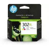 HP 302XL Original didelės talpos trispalvė kasetė