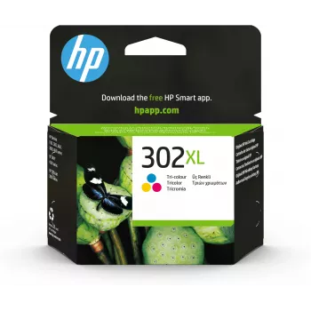 HP 302XL rašalo kasetė Tri-spalvė
