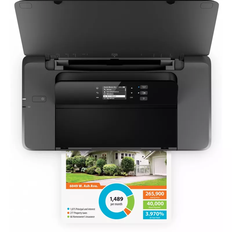HP Officejet 200 Mobilus spausdintuvas