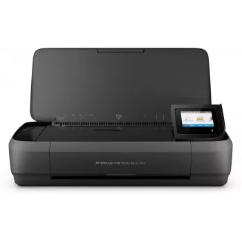 HP Officejet 250 „Visame Viename“ mobilus spalvotas rašalinis daugiafunkcis įrenginys A4, 8 ppm kopijavimas, 10 ppm spausdinimas, 50 lapų, USB, Wi-Fi