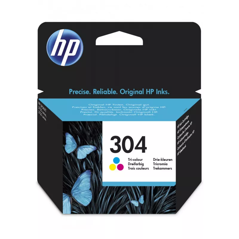 HP 304 Tri-color Original rašalo kasetė