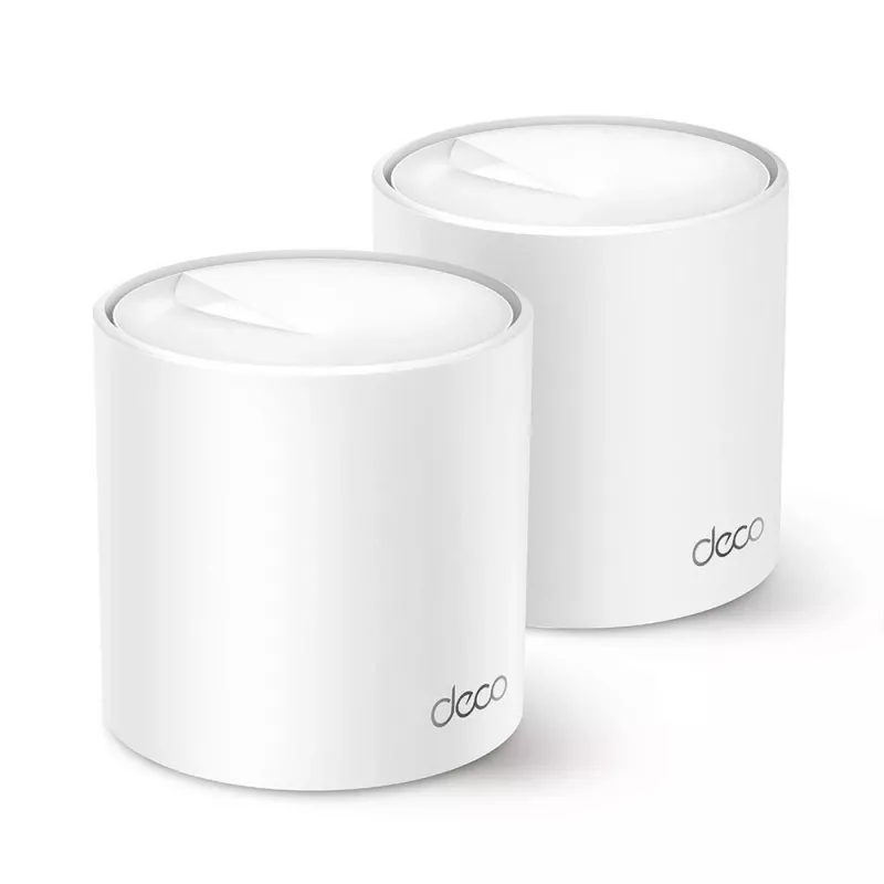 Belaidis maršrutizatorius TP-LINK Deco X60 (2 vnt.) | 5400 Mbps | Wi-Fi 6 | MESH