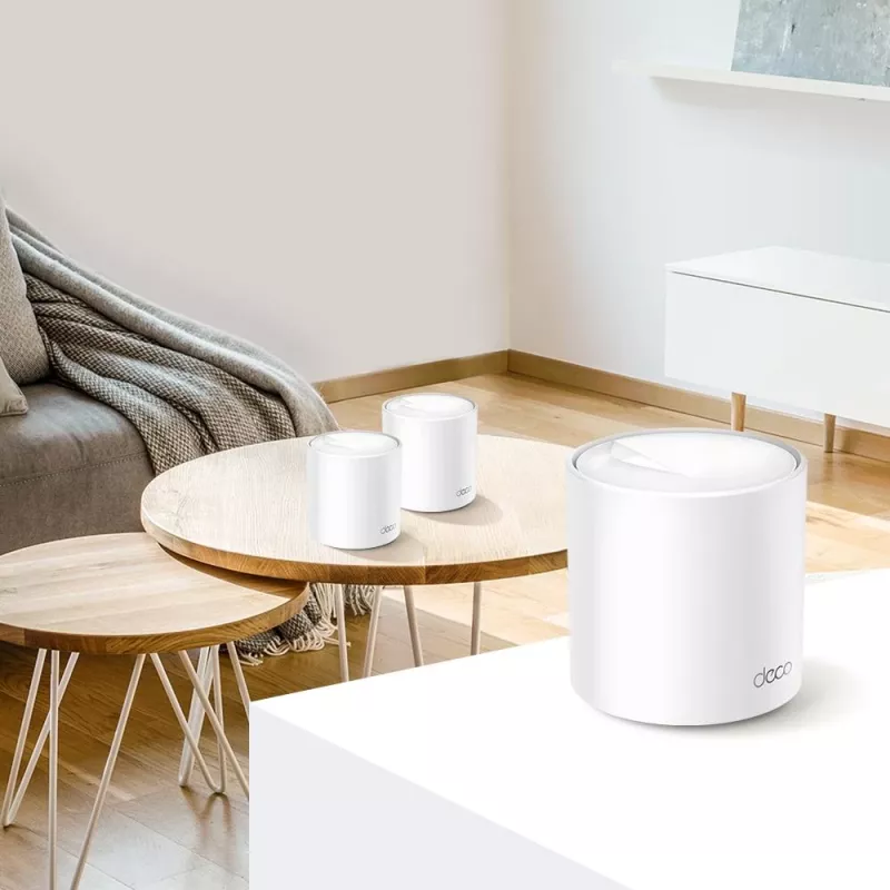Belaidis maršrutizatorius TP-LINK Deco X60 (2 vnt.) | 5400 Mbps | Wi-Fi 6 | MESH