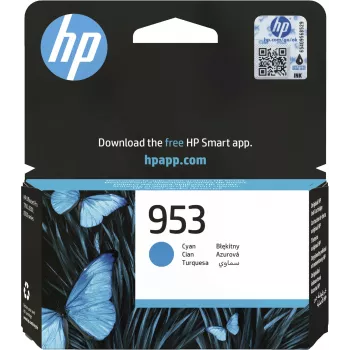 Kasetė HP 953 Cyan 630 puslapių