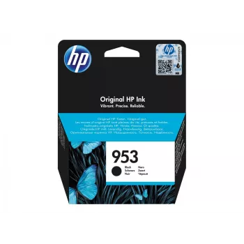 HP 953 Originali juoda rašalo kasetė