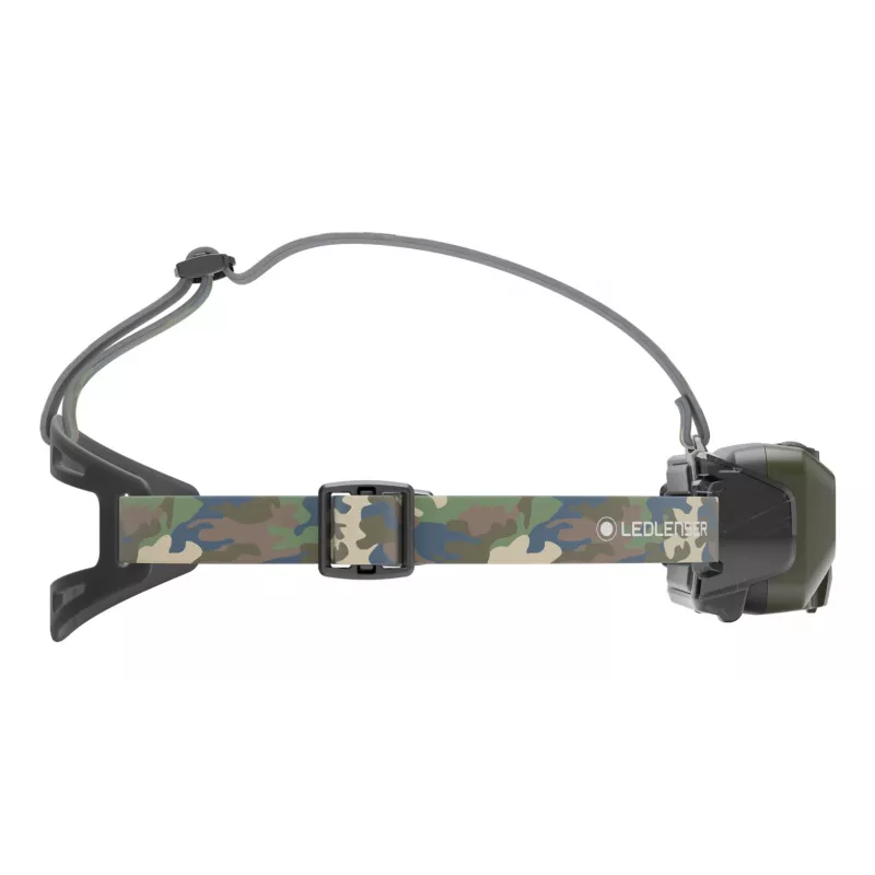 Ledlenser HF8R Core RGB Camouflage – priekinė LED lempa, žalia