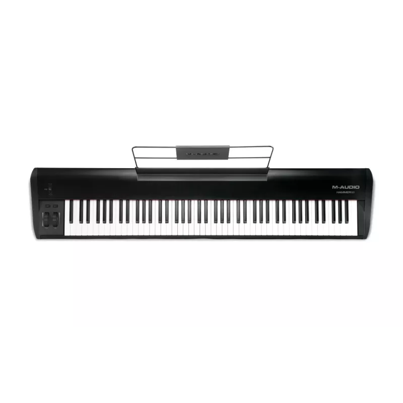 MIDI klaviatūra M-AUDIO HAMMER 88 88 klavišų USB juoda balta