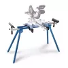 Pjūklo stovas kampiniam pjūklui Scheppach UMF1550, metalinis 4 kojų, maks. apkrova 150 kg, maks. ilgis 194,5 cm