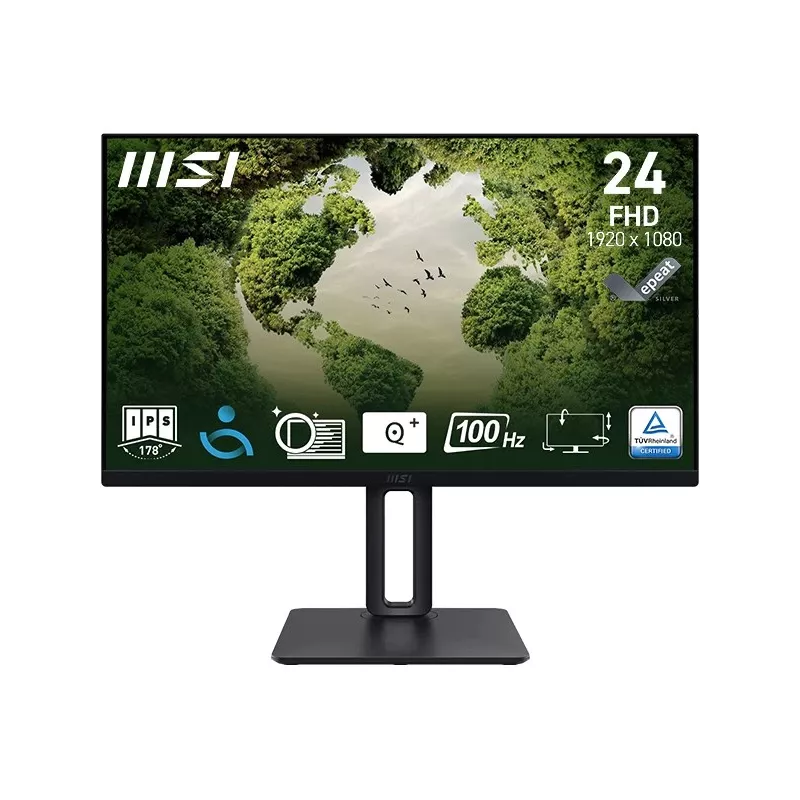 MSI Pro MP245PG 24 colių IPS FHD HDMI/DP Pivot – plokščiasis ekranas – 61 cm