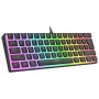 Laidinė mechaninė klaviatūra Rampage RADIANT K11 Black RGB