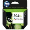 HP 304XL Tri-color Original kasetė su rašalu