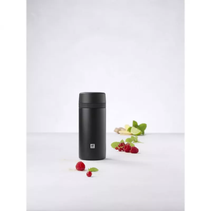 Termosas ZWILLING THERMO 0,42 l, nerūdijantis plienas, juodas, 7 val. karšta / 10 val. šalta