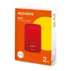 ADATA DashDrive HV300 2TB 2,5 inch USB 3.1 raudonas išorinis kietasis diskas