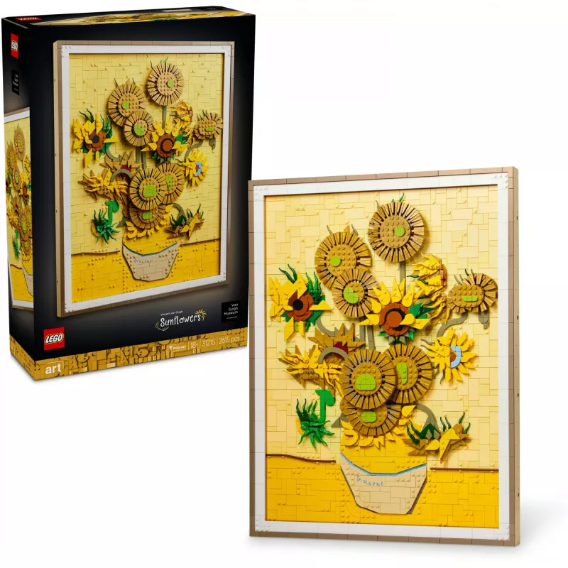 LEGO ART 31215 Vincent van Gogh – Saulėgrąžos