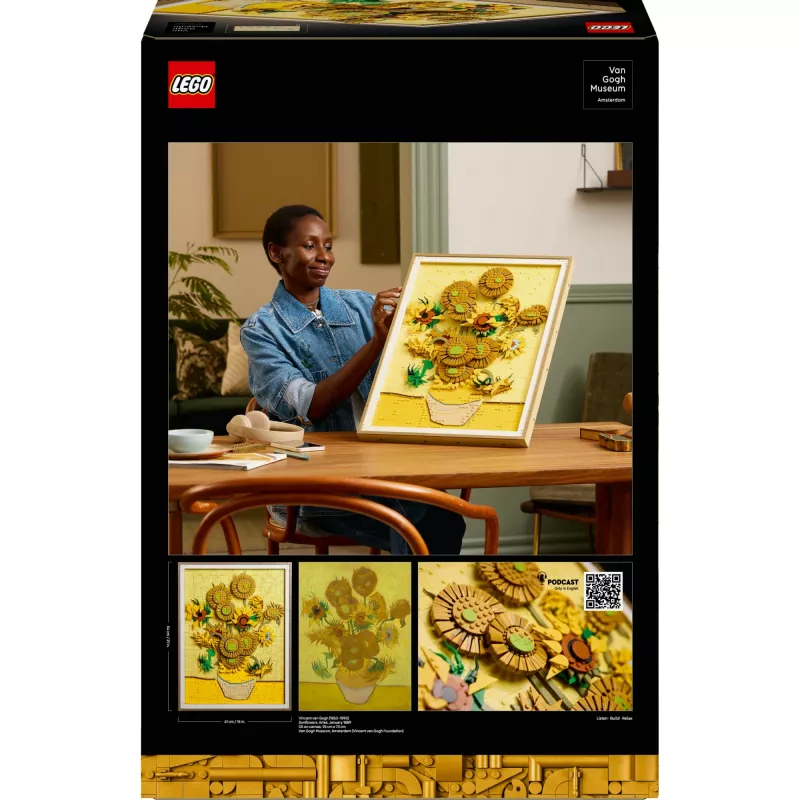 LEGO ART 31215 Vincent van Gogh – Saulėgrąžos