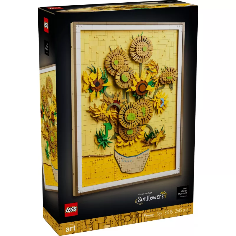 LEGO ART 31215 Vincent van Gogh – Saulėgrąžos