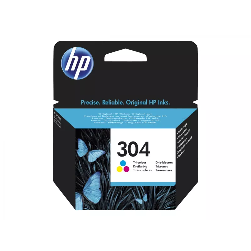 HP 304 Spalvota rašalo kasetė (N9K05AE#BA3)