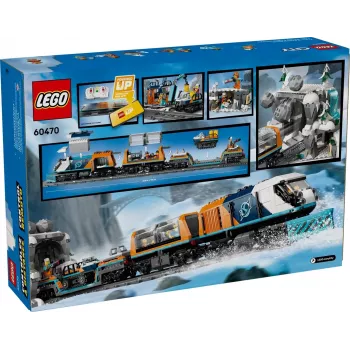 LEGO CITY 60470 Tyrėjų Arkties poliarinis ekspresas traukinys